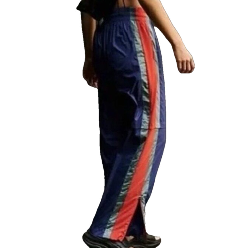 FREE PEOPLE Movement End Zone Joggers Indigo Combo NWOT sz L